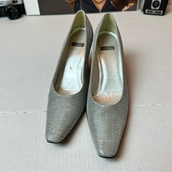 Stuart Weitzman vintage metallic pumps - Picture 8 of 9
